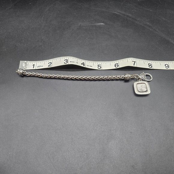 Trump Pence 2016 Campaign Charm Bracelet Women Silver Tone Rhinestone MAGA - Picture 4 of 5